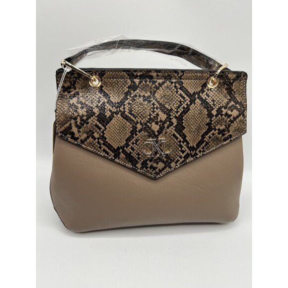 CXL by Christian Lacroix, Sable Prism Python, Dark Taupe, Crossbody, Roomy, NWT - Picture 1 of 8